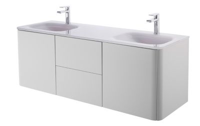 Meuble Sous Vasque Gris Cooke Lewis Ceylan 140 Cm Castorama