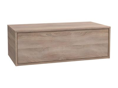 Meuble sous vasque suspendu - Coloris naturel clair - 94 cm - TEANA II