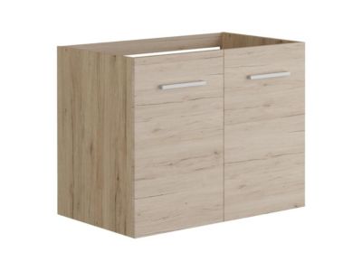 Meuble sous vasque suspendu - Coloris naturel clair - L60 cm - LAURINE II