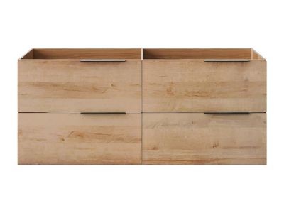 Meuble sous vasque suspendu - Naturel clair - 120 cm - NISAYA