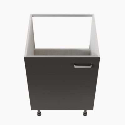 Meuble sous évier - 60 cm - Caisson coloris Lino
