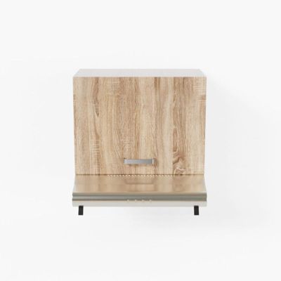 Meuble sur hotte - 60 cm - Caisson coloris Lino