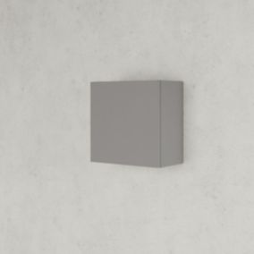 Meuble Suspendu Cube Couleur Taupe 30X30cm