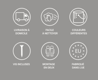 Meuble TV 100 cm Noir Mat, pieds obliques noirs, 100 x 32 x 52 cm
