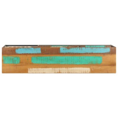 Meuble TV 130x30x45 cm Bois de récupération massif - Prolenta Premium