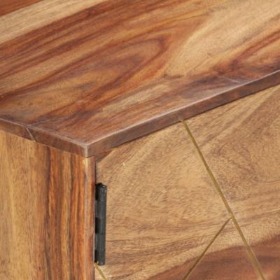Meuble TV 140x30x40 cm bois massif - Prolenta Premium