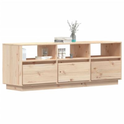 Meuble TV 140x37x50 cm Bois de pin massif - Prolenta Premium