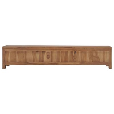 Meuble TV 150 x 30 x 30 cm Bois de teck massif - Prolenta Premium