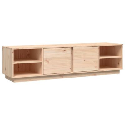 Meuble TV 156x40x40 cm Bois de pin massif - Prolenta Premium