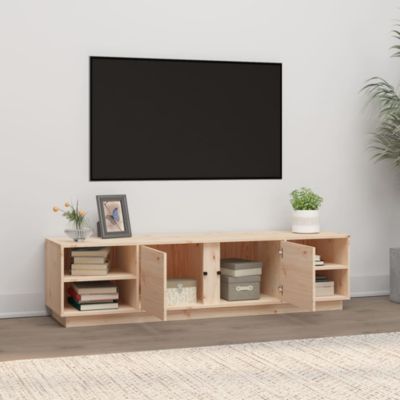 Meuble TV 156x40x40 cm Bois de pin massif - Prolenta Premium