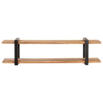Meuble TV 160x40x40 cm Bois d'acacia massif - Prolenta Premium