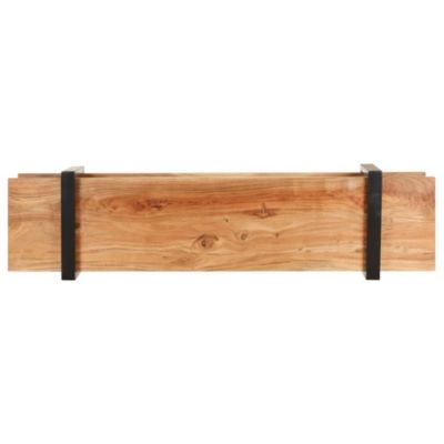 Meuble TV 160x40x40 cm Bois d'acacia massif - Prolenta Premium