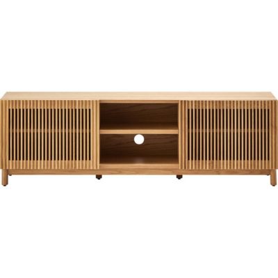 Meuble TV 2 portes en bois 160 cm - Umea