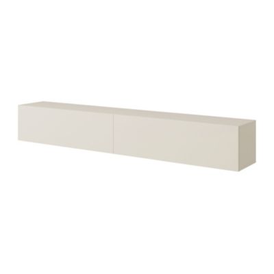 Meuble TV 200 cm taupe (gris-beige) BISIRA