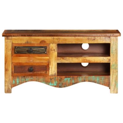 Meuble TV 80x30x40 cm Bois de récupération massif - Prolenta Premium