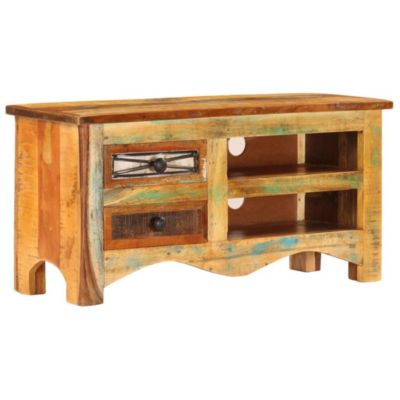 Meuble TV 80x30x40 cm Bois de récupération massif - Prolenta Premium