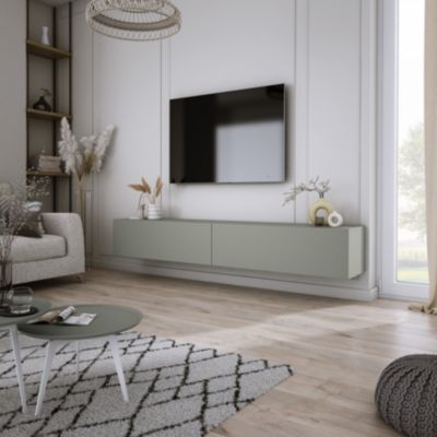 Meuble TV, Aloès, 200 (2 x 100) x 34 x 32 cm