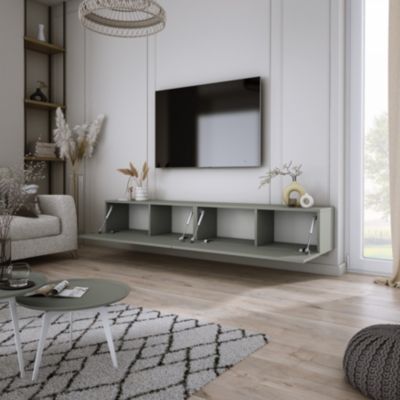 Meuble TV, Aloès, 200 (2 x 100) x 34 x 32 cm
