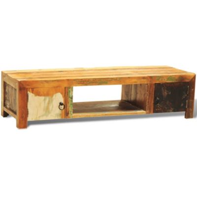 Meuble TV avec 2 portes Bois de récupération Vintage - Prolenta Premium