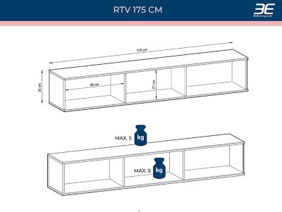 Meuble TV Avec Lamelles  Beige Avec Pieds En Or, 175 X 53 X 32 Cm