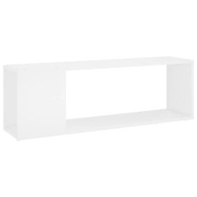 Meuble TV Blanc 100x24x32 cm Bois d'ingénierie - Prolenta Premium