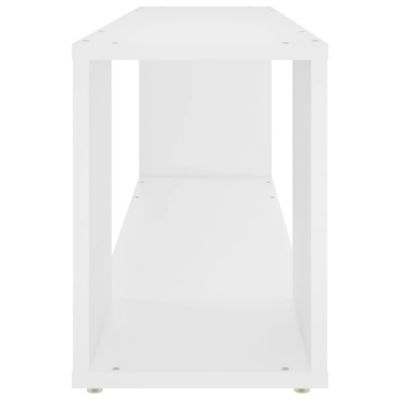 Meuble TV Blanc 100x24x32 cm Bois d'ingénierie - Prolenta Premium