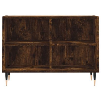 Meuble TV chêne fumé 69,5x30x50 cm bois d'ingénierie - Prolenta Premium