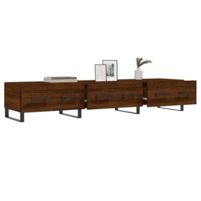 Meuble TV chêne marron 150x36x30 cm bois d'ingénierie - Prolenta Premium