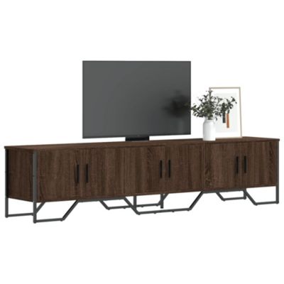 Meuble TV chêne marron 180x34x41 cm bois d'ingénierie - Prolenta Premium
