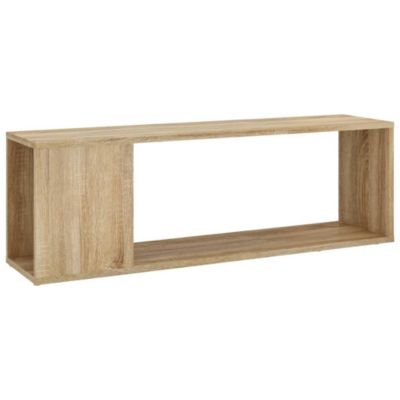 Meuble TV Chêne sonoma 100x24x32 cm Bois d'ingénierie - Prolenta Premium