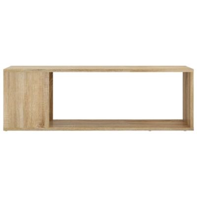 Meuble TV Chêne sonoma 100x24x32 cm Bois d'ingénierie - Prolenta Premium
