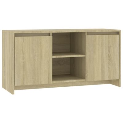 Meuble TV Chêne sonoma 102x37,5x52,5 cm Bois d'ingénierie - Prolenta Premium