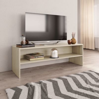 Meuble TV Chêne sonoma 120x40x40 cm Bois d'ingénierie - Prolenta Premium