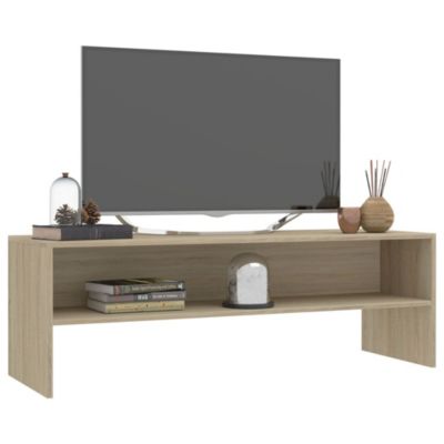 Meuble TV Chêne sonoma 120x40x40 cm Bois d'ingénierie - Prolenta Premium