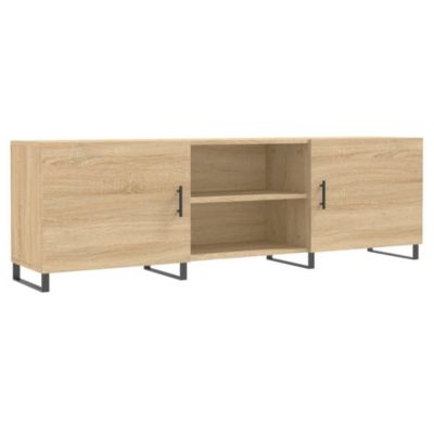 Meuble TV chêne sonoma 150x30x50 cm bois d'ingénierie - Prolenta Premium