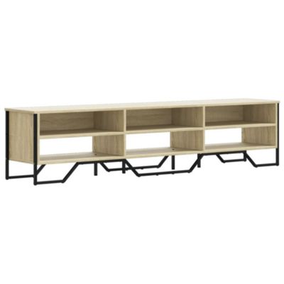 Meuble TV chêne sonoma 180x34x41 cm bois d'ingénierie - Prolenta Premium