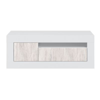 Meuble TV design 3 portes Baltik - L139 cm