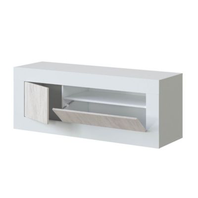 Meuble TV design 3 portes Baltik - L139 cm