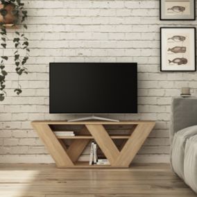 Meuble TV design en bois 110 cm NOLI