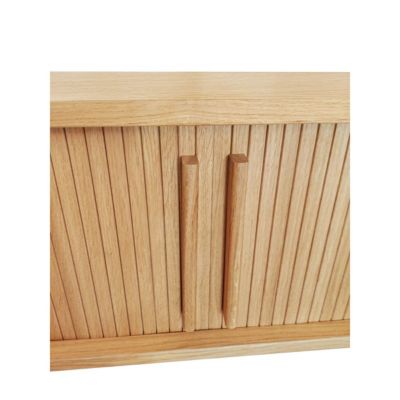 Meuble TV Design "Rove" 138cm Chêne