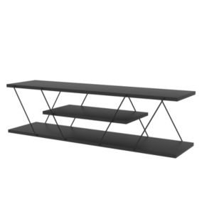 Meuble TV en mélaminé de style Industriel - L.120cm