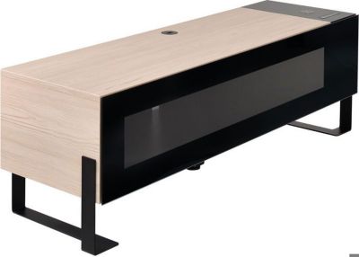 Meuble TV - ERARD - Naga - 160 cm - Chargeur 4 USB - Compatible Qi - Noir
