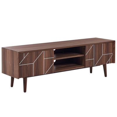 Meuble TV FRANKLIN Marron foncé