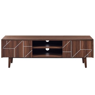 Meuble TV FRANKLIN Marron foncé