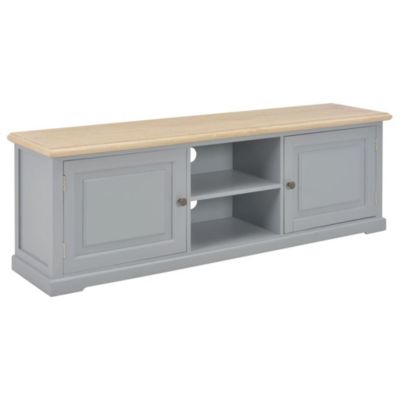 Meuble TV Gris 120x30x40 cm Bois - Prolenta Premium