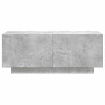 Meuble TV Gris béton 100x35x40 cm Bois d'ingénierie - Prolenta Premium