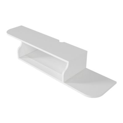 Meuble TV Kershaby mural 120 x 30 x 19 cm blanc en.casa