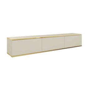 Meuble TV Élégant - Design Moderne Avec Fonction Push-to-open, 175 X 30 X 32 Cm