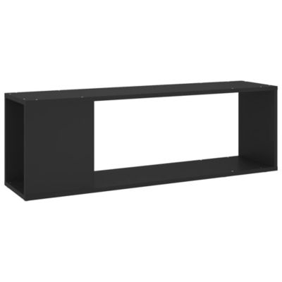 Meuble TV Noir 100x24x32 cm Bois d'ingénierie - Prolenta Premium