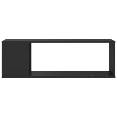 Meuble TV Noir 100x24x32 cm Bois d'ingénierie - Prolenta Premium